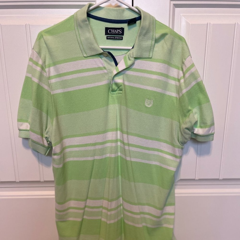 Chaps Green Polo